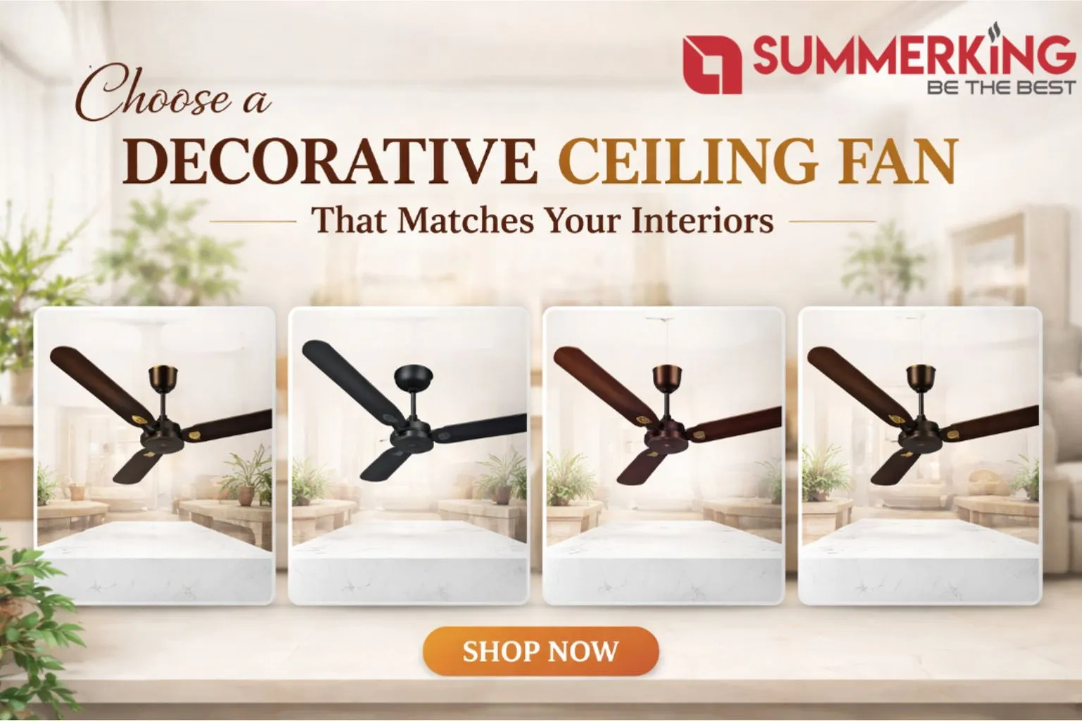 Decorative Ceiling Fan